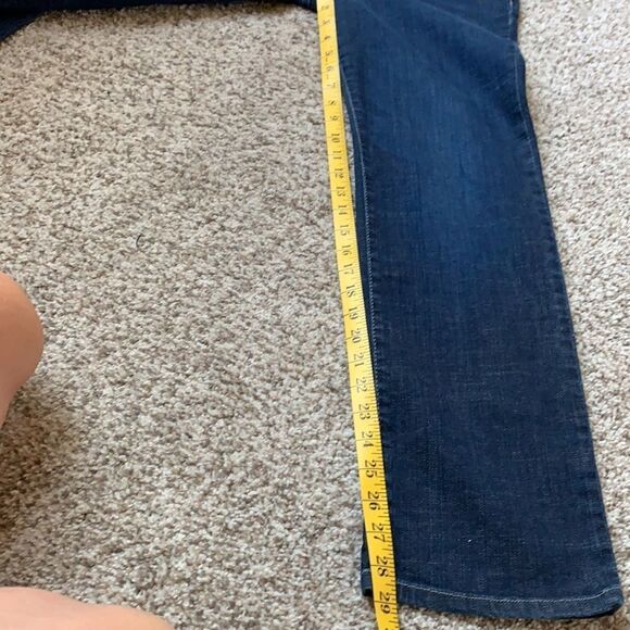 Eileen Fisher Cotton Stretch Straight Ankle Jeans - Picture 11 of 11